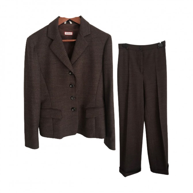 Max & Co Brown Suit size IT44