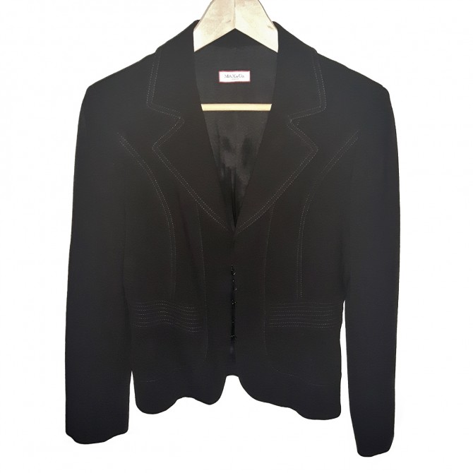Max and co black suit jacket.