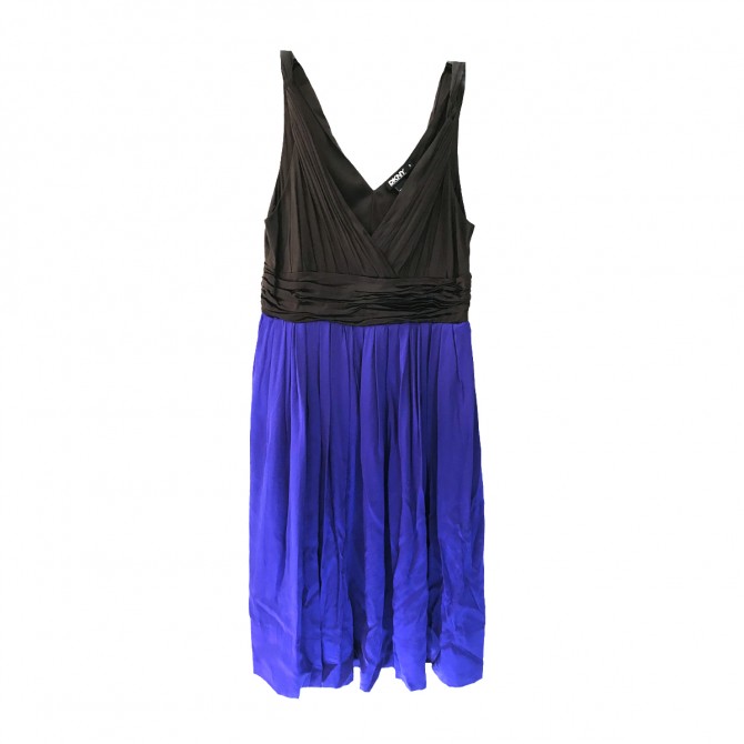 DKNY bi color block Dress