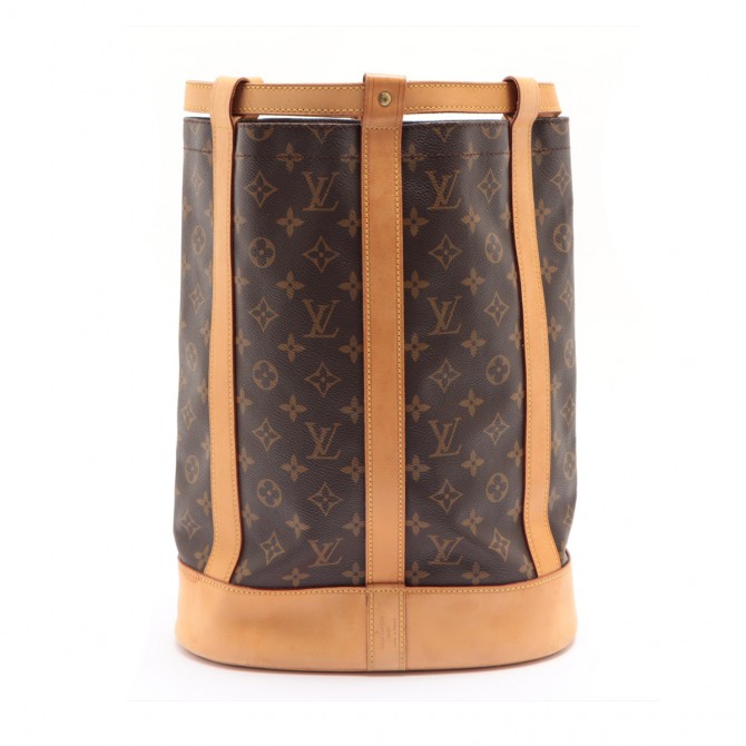 Louis Vuitton monogram Randonnee backpack/bucket bag