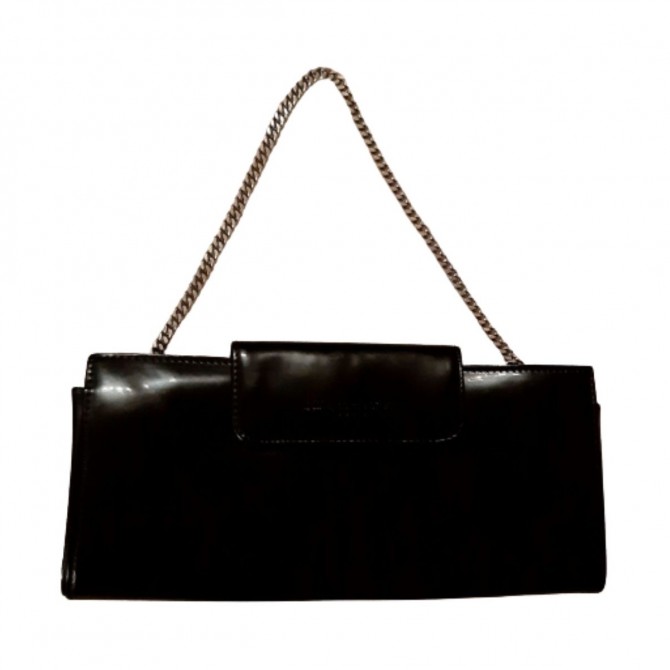 Μαrtine Sitbon black patent leather bag