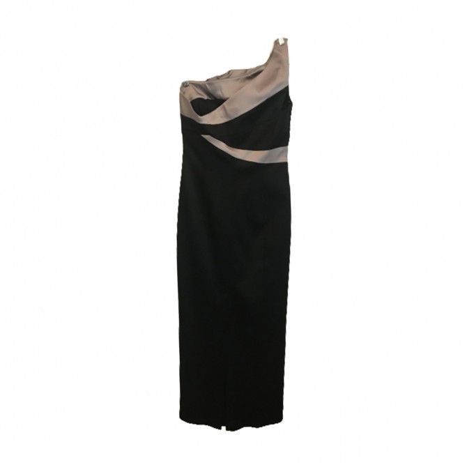 Karen Millen Black Maxi Dress size UK14