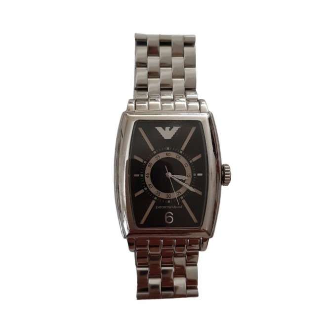 Emporio Armani Unisex stainless steel/quartz/water-resistant watch 