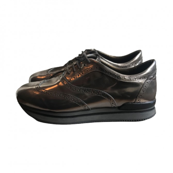 Hogan Charcoal Grey Sneakers size IT38.5