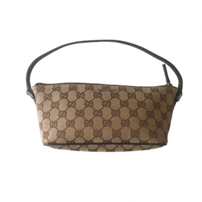 Gucci GG canvas pochette 