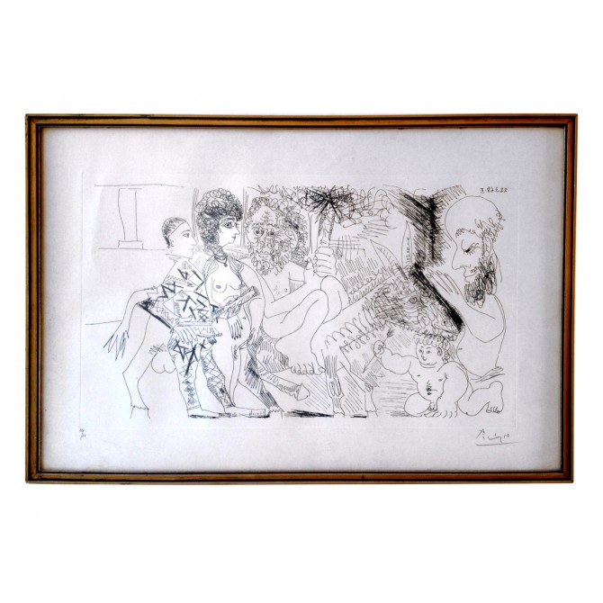 Numbered serigraphy  by PABLO PICASSO