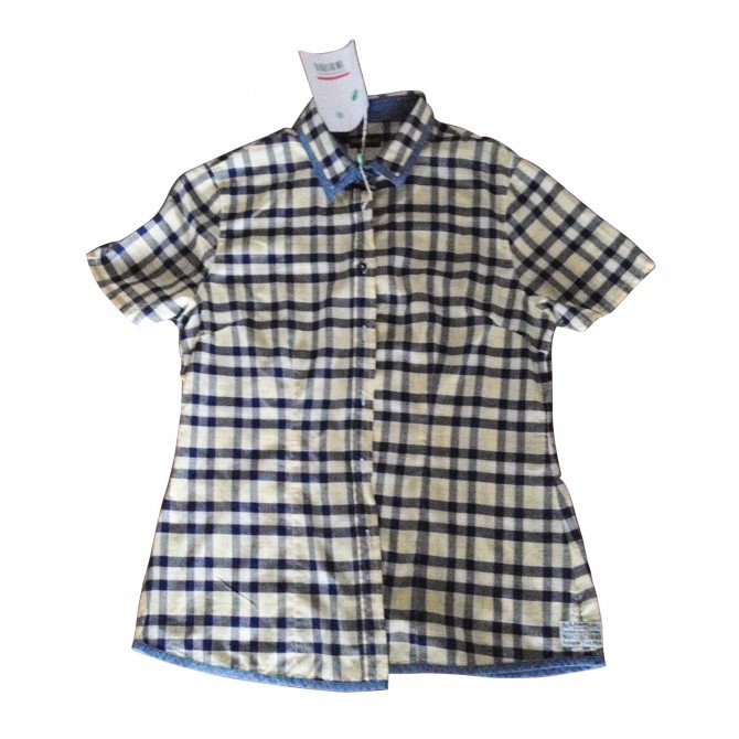 NAPAPIRJI plaid shirt for girls