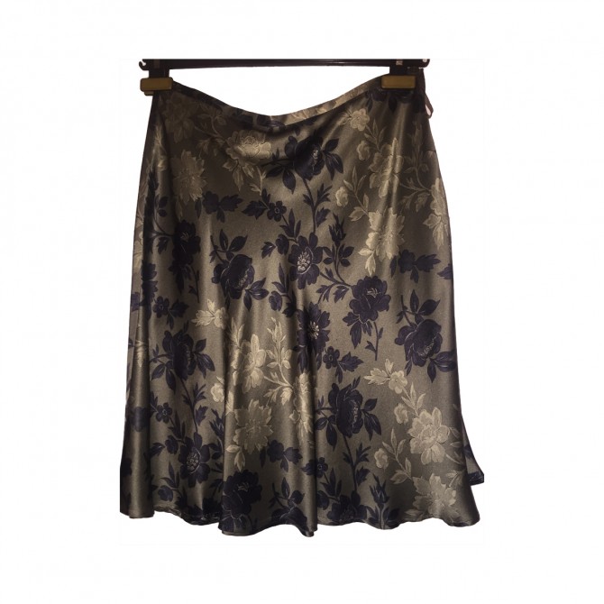 Calvin Klein Jeans silk floral skirt