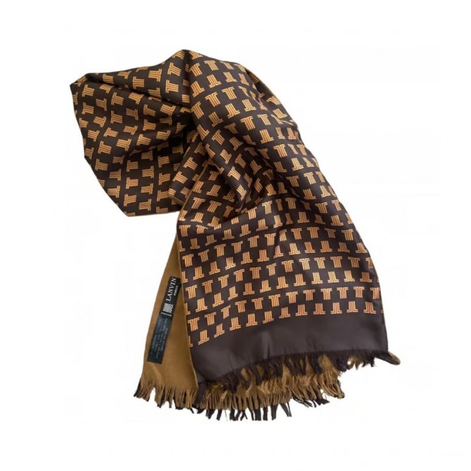 Lanvin cashmere and silk scarf