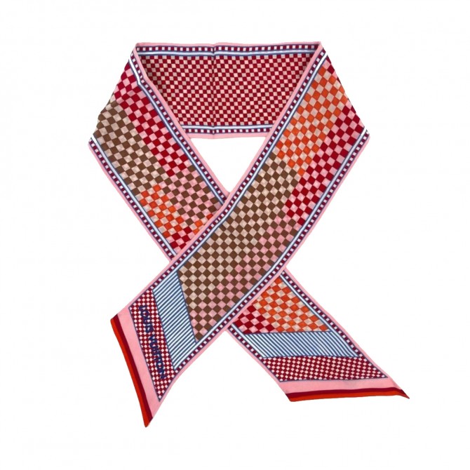 Louis Vuitton bandeau silk multicolor scarf -brand new 