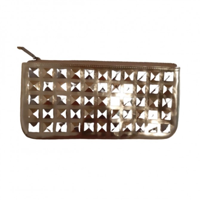 Marc by Marc Jacobs gold clutch 