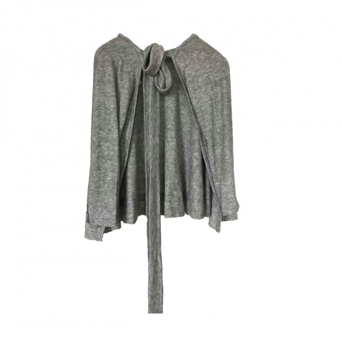Madame Sou Sou grey knitwear cardigan 