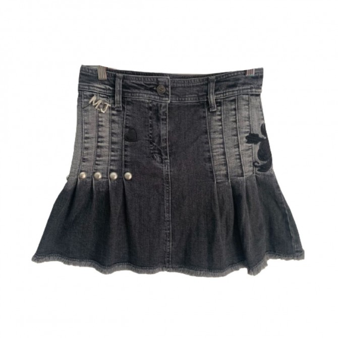 Moschino Jeans Grey mini skirt size IT 40