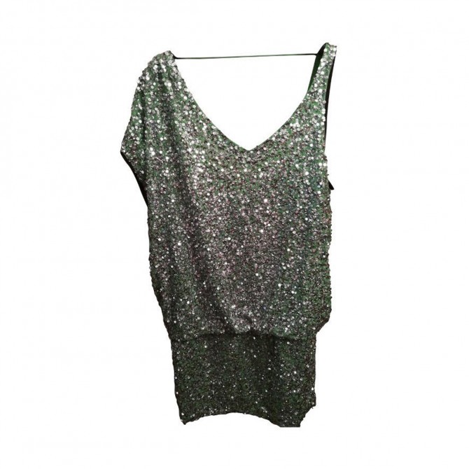 Pinko evening sequined dress size IT42
