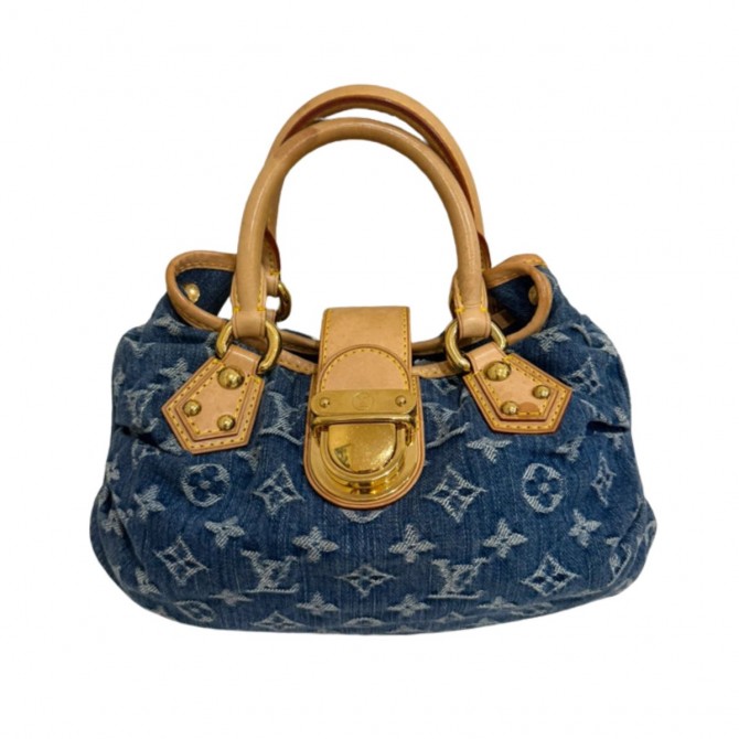 Louis Vuitton Monogram blue Denim Pleaty bag 