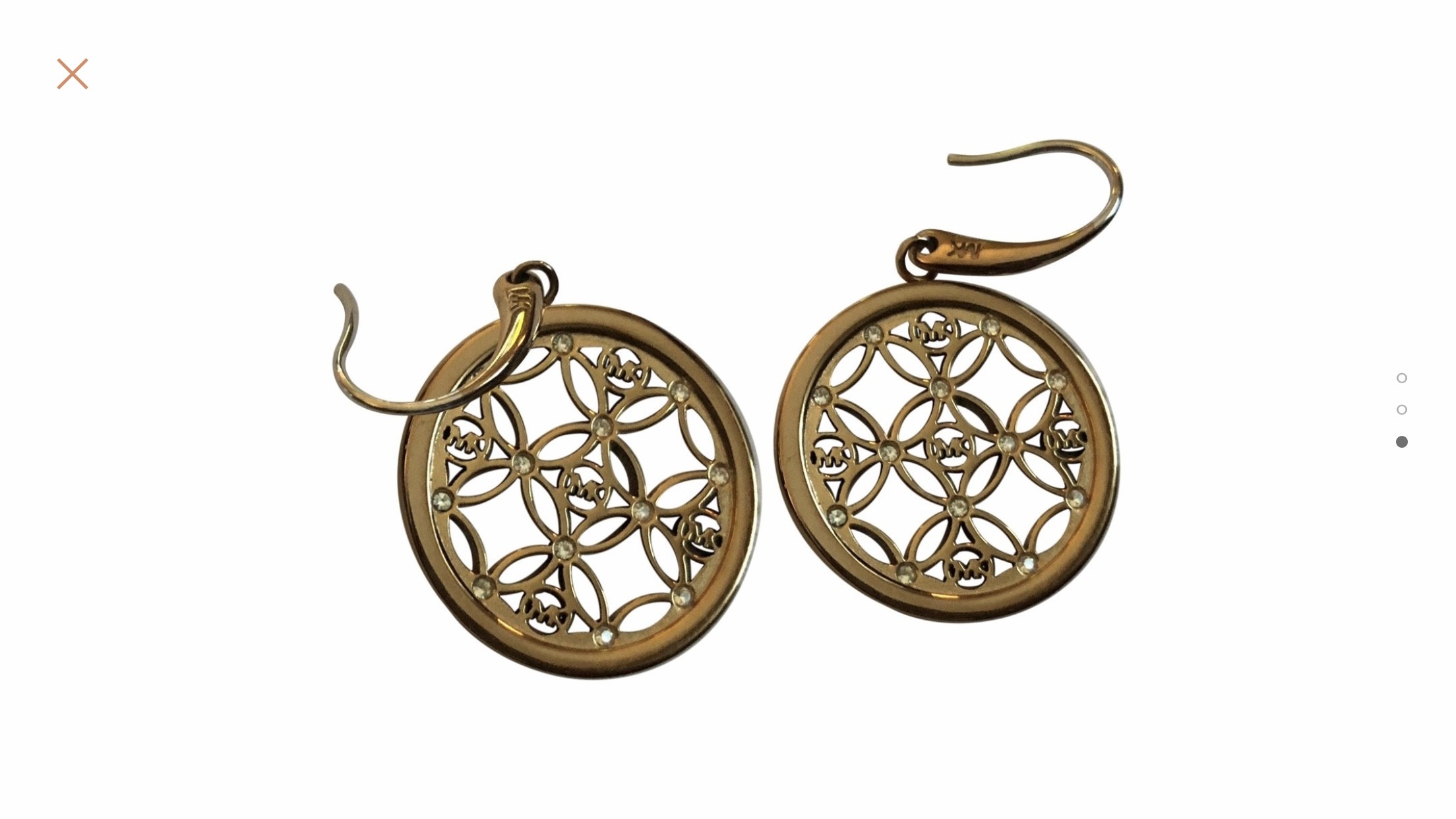 Michael Kors earrings | My good closet