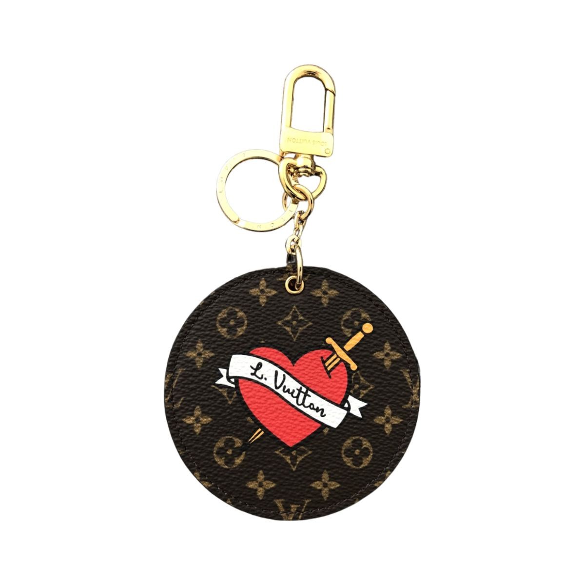 Louis Vuitton bag charm/ key holder LV Stories collection limited