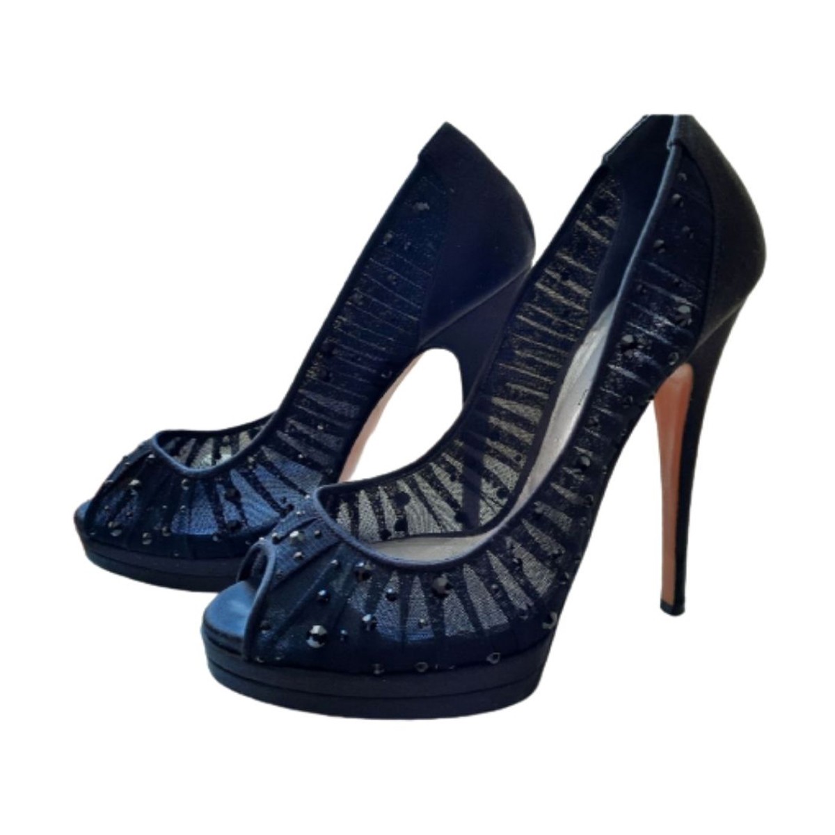 Casadei peep toe heels size IT 38.5 My good closet