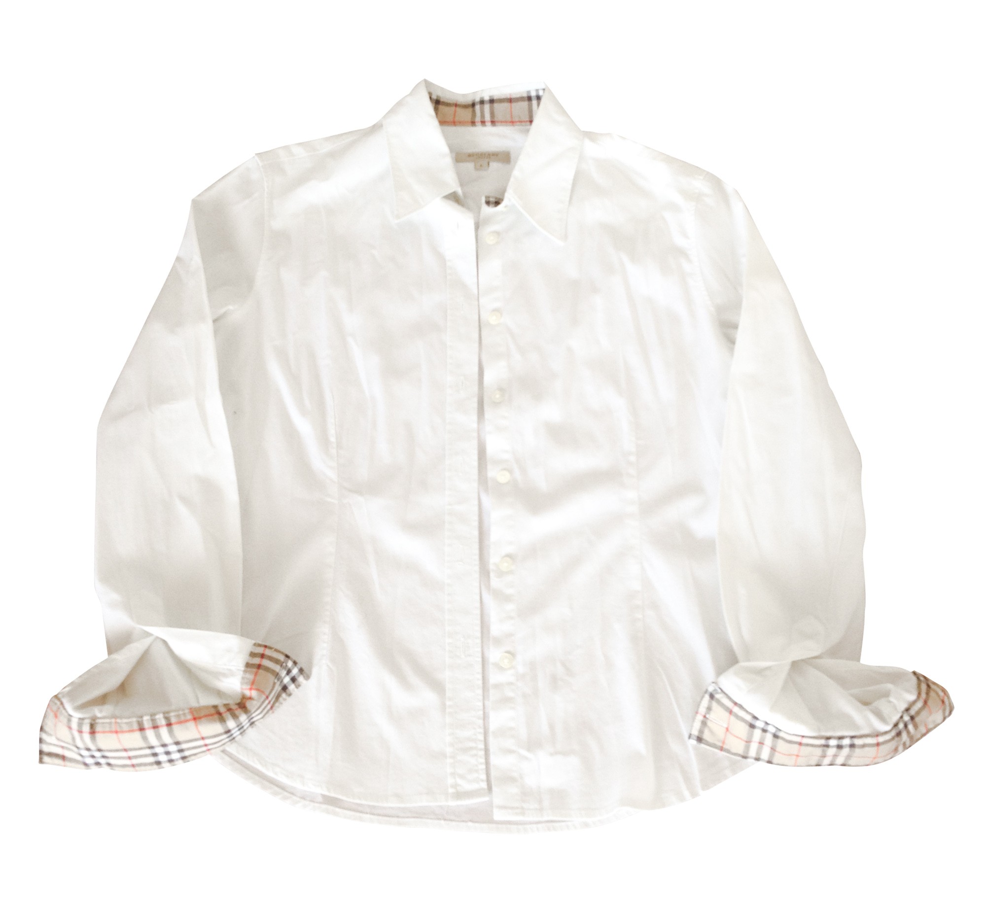 burberry london white shirt