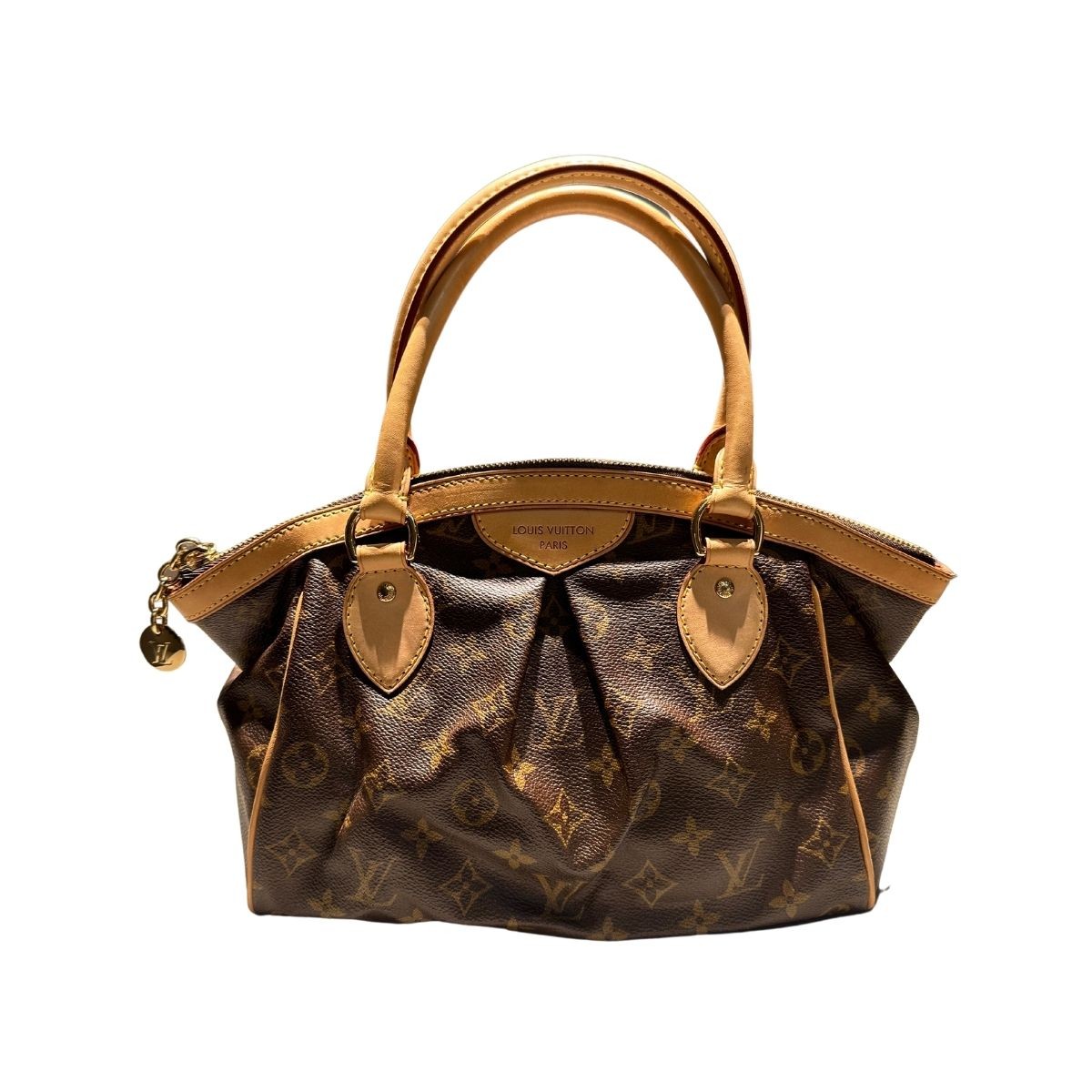 Louis Vuitton Tivoli PM Monogram Canvas Leather Hand Bag  Brandoll