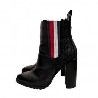 Tommy Hilfiger Sporty Monogram High Booties size IT 38