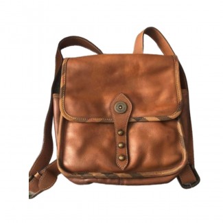 BURBERRY light brown leather backpack 
