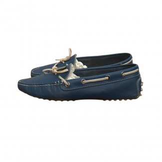 Tod’s leather blue flats size 38.5