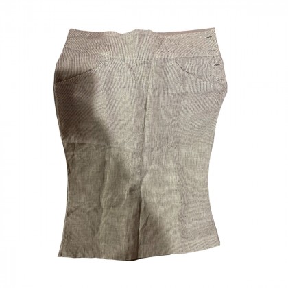 KENZO Linen mid-length skirt size FR40