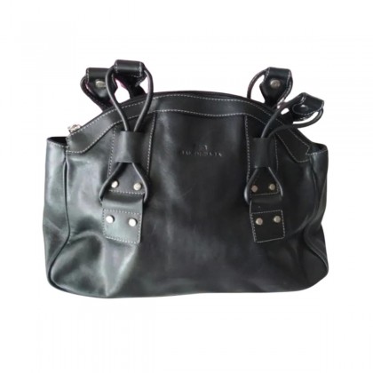 BALENCIAGA black leather bag 