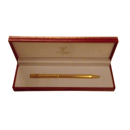 CARTIER gold plated pen