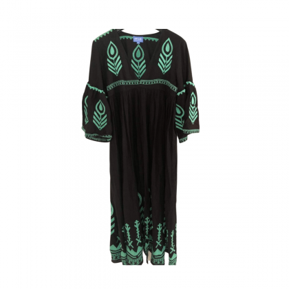 Happy island Greek collection cotton caftan dress size M-L