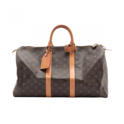 Louis Vuitton Keepall 45 monogram canvas travel bag