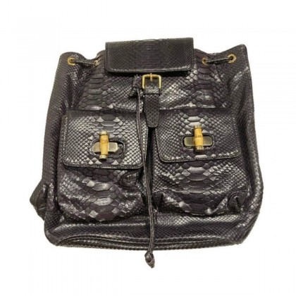 Alohas python leather backpack brand new 