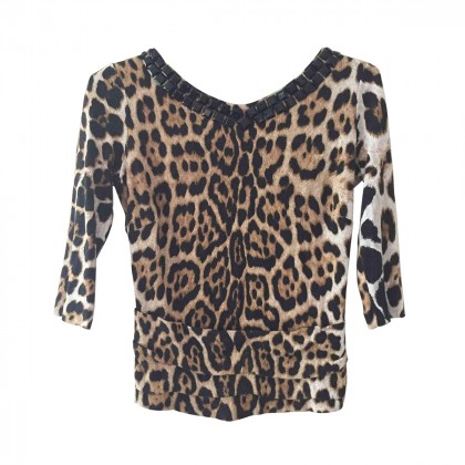 BLUMARINE animal print top size IT40