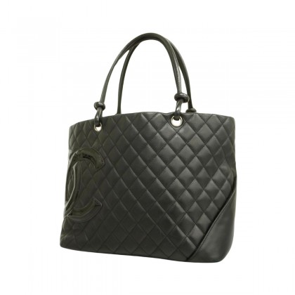 CHANEL Cabon leather tote bag