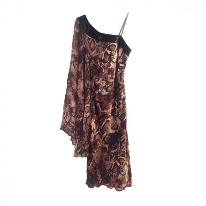 Kostetsou Polyxeni leopard print dress