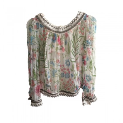 DIOR silk top size S-M