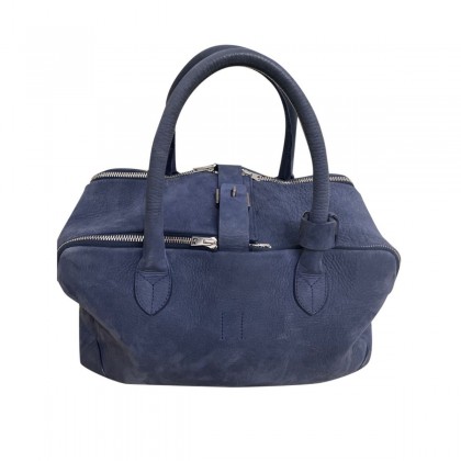 Golden Goose blue leather Equipage Bag