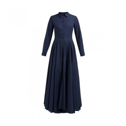 Evi Grintela Juliette Navy Blue the Shirt Dress size M