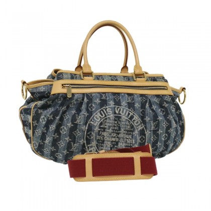 Louis Vuitton Denim Cruise Collection Limited Edition Raye Monogram GM Bag