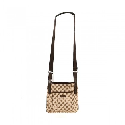 GUCCI GG SUPREME canvas mini shoulder bag