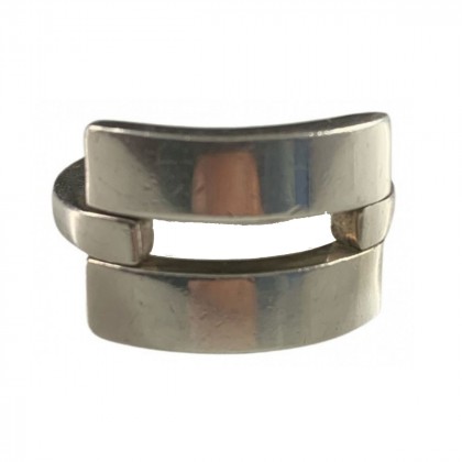 Gucci silver ring size 53