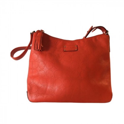 Kate Spade Orange Patent Leather Handbag 