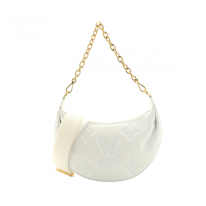LOUIS VUITTON OVER THE MOON WHITE LEATHER BAG