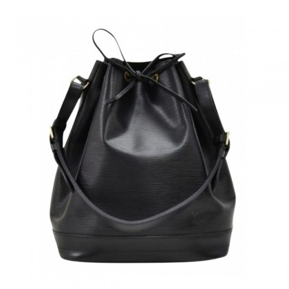 Louis Vuitton Noe GM black epi leather shoulder bag