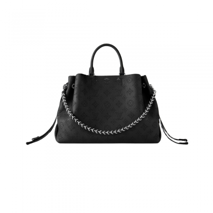 Louis Vuitton Mahina black leather Bella Tote bag