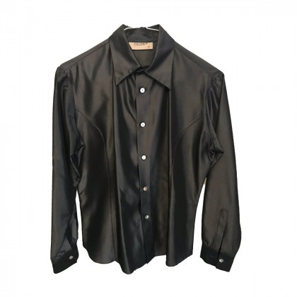 Colori Black Silk Shirt 