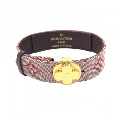 LOUIS VUITTON mini lin bracelet