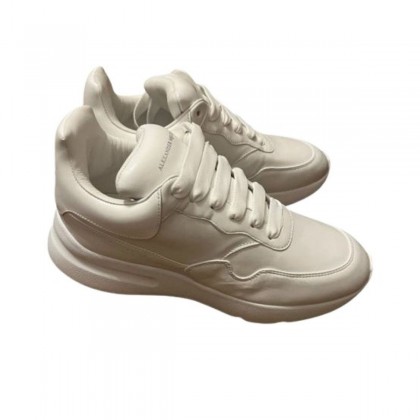 Alexander McQueen white leather sneakers size 39 BRAND NEW