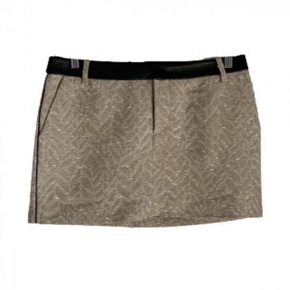 Zadig Voltaire Gold Mini skirt size FR 36